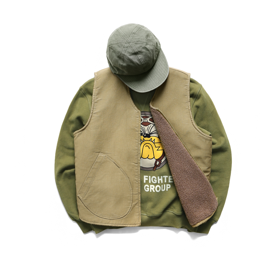 Sherpa Coat Women - Firmranch 레트로 남녀공용 두꺼운 플리스 조끼,