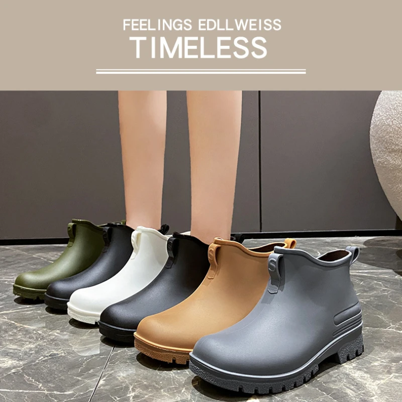 Women'S Fashion Rain Boots - 커플 패션 장화 여성을위한 야외 방수