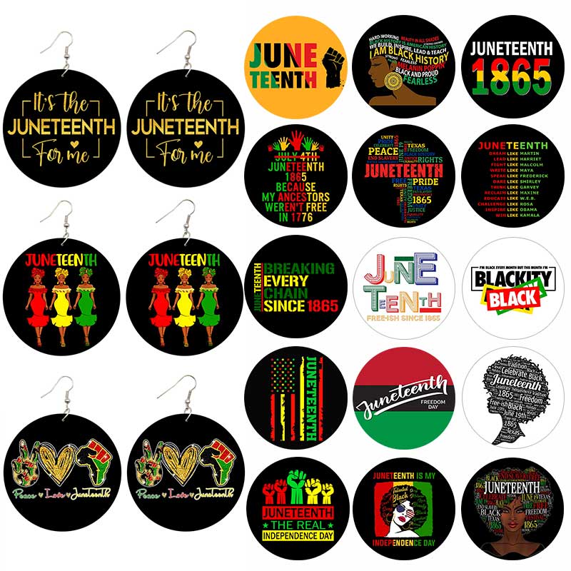 Women Fashion History - SOMESOOR 2023 Juneteenth 디자인 프린트 나무