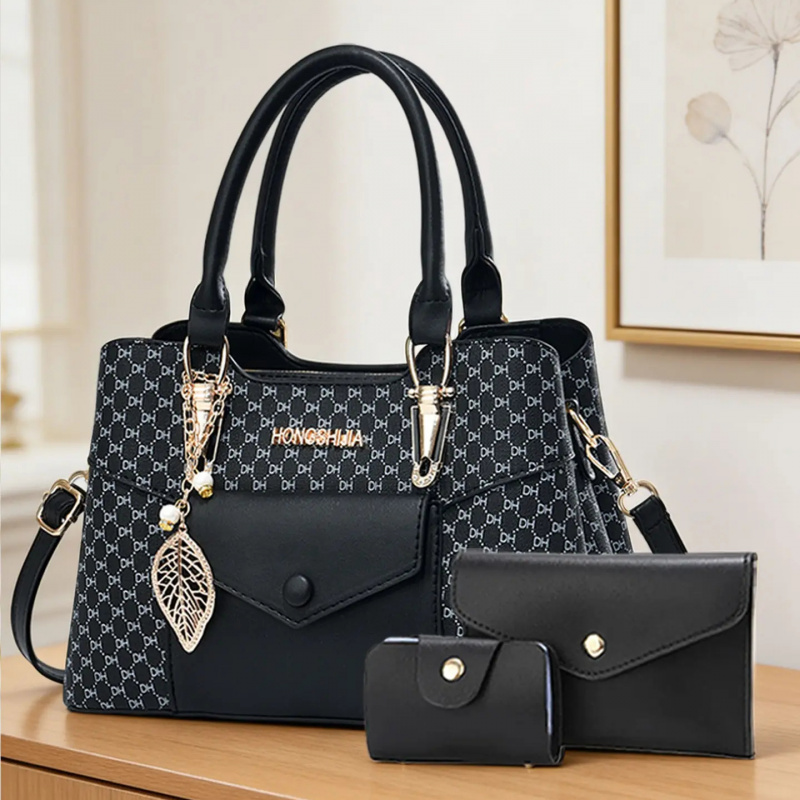 고급스러운 질감의 대용량 통근용 토트백, 컬러 블록 디 - Crossbody Bag Women 리뷰 및 가격