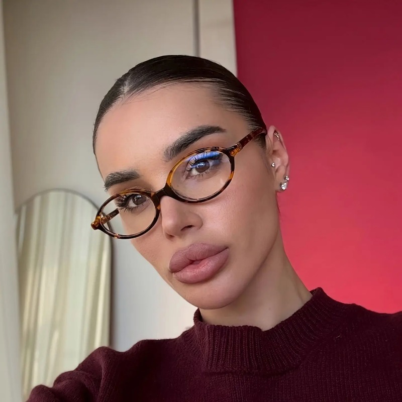빈티지 타원형 선글라스 여성 럭셔리 브랜드 디자이너 작 - Women Fashion Glasses 리뷰 및 가격