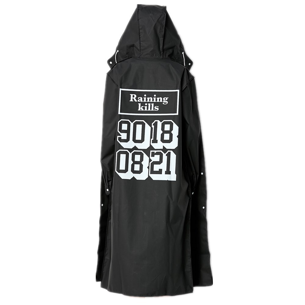 새로운 패션 빅 사이즈 남성과 여성 얇은 검은 비 코트 - Women'S Fashion Raincoat 리뷰 및 가격