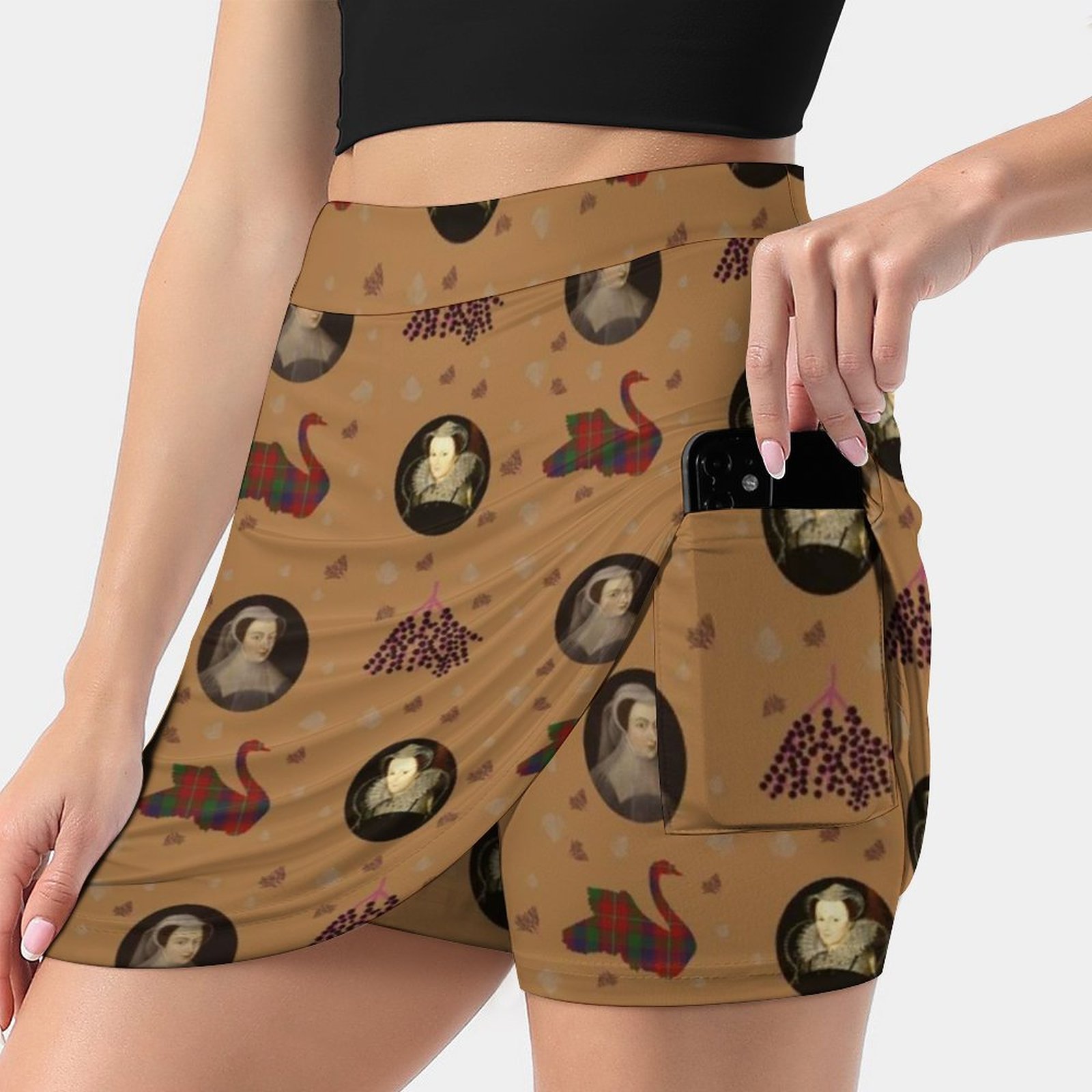 메리 퀸 오브 스코트 여성용 스커트, 미적인 스커트,  - Women Fashion History 리뷰 및 가격