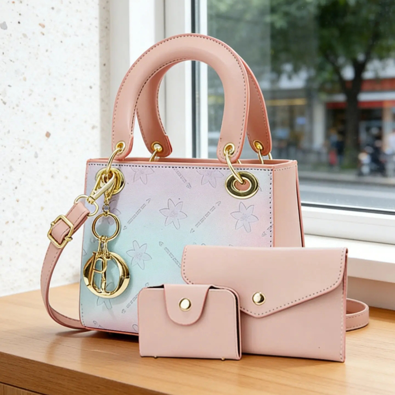 그라데이션 프린트 크로스바디 숄더백 세트, 귀엽고 패셔 - Crossbody Bag Women 리뷰 및 가격