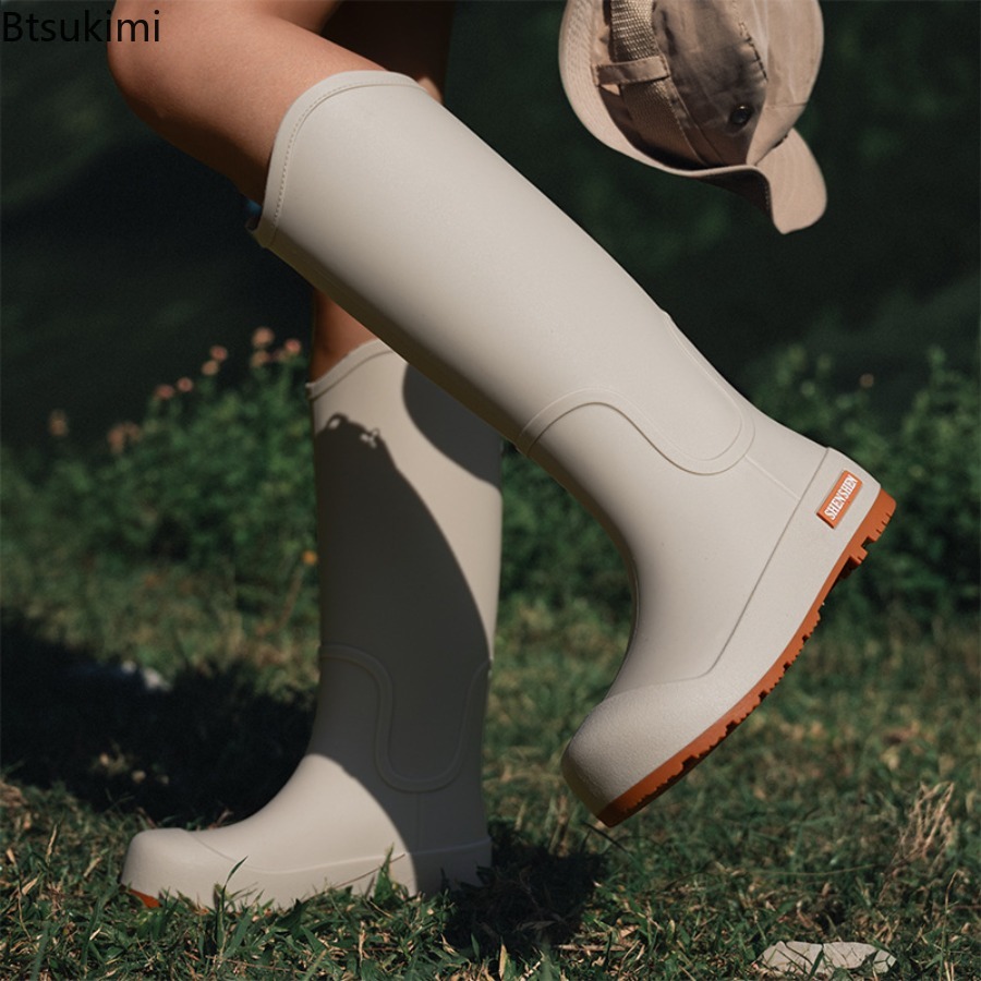 새로운 여성용 레인 슈즈 방수 하이탑 부츠 패션 논슬립 - Women'S Fashion Rain Boots 리뷰 및 가격