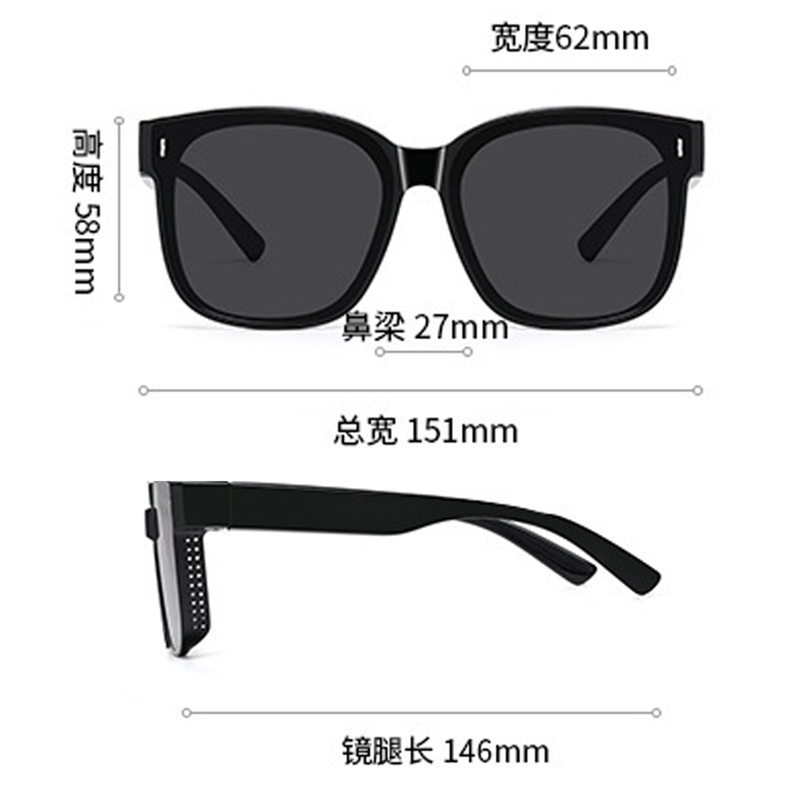 남성 여성 편광 TR90 커버 선글라스 안경 위에 착용 - Women Fashion Glasses 리뷰 및 가격