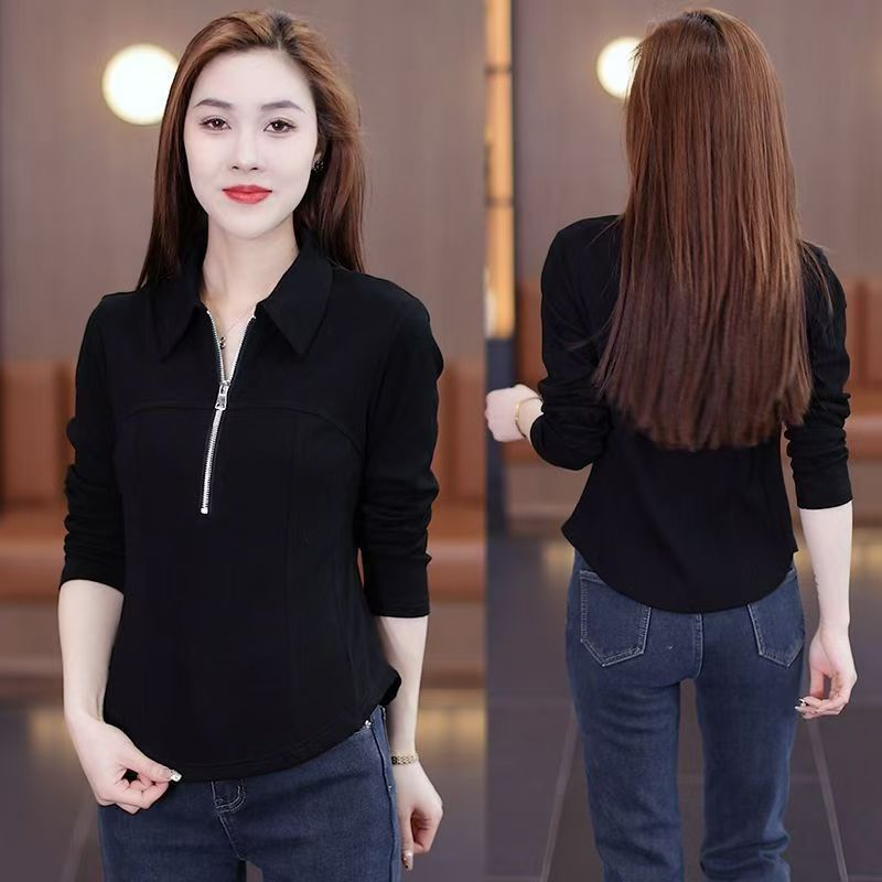 여성 프리미엄 슬림핏 폴로넥 긴팔 티셔츠 2026년 초 - Women'S Fashion Petite 리뷰 및 가격