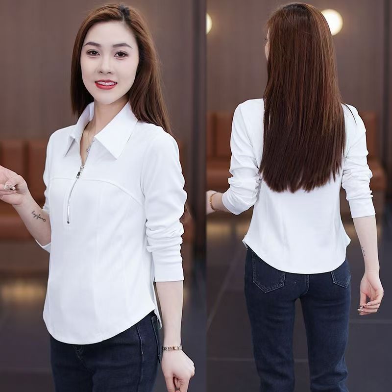 여성 프리미엄 슬림핏 폴로넥 긴팔 티셔츠 2026년 초 - Women'S Fashion Petite 리뷰 및 가격