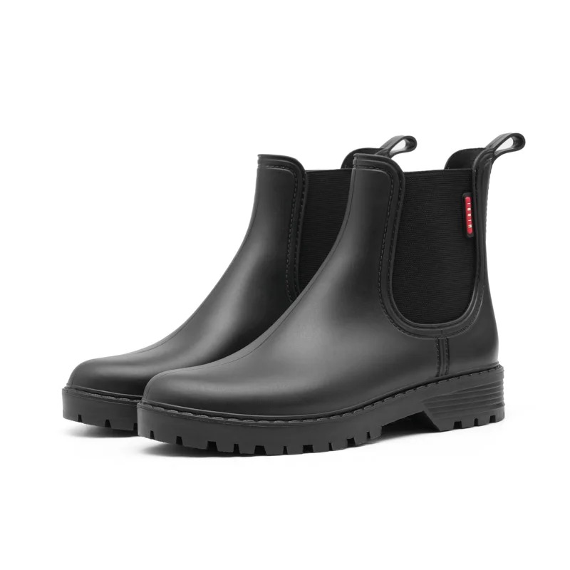 여성용 숏 튜브 미끄럼 방지 레인슈즈, 가벼운 방수 워 - Women'S Fashion Rain Boots 리뷰 및 가격