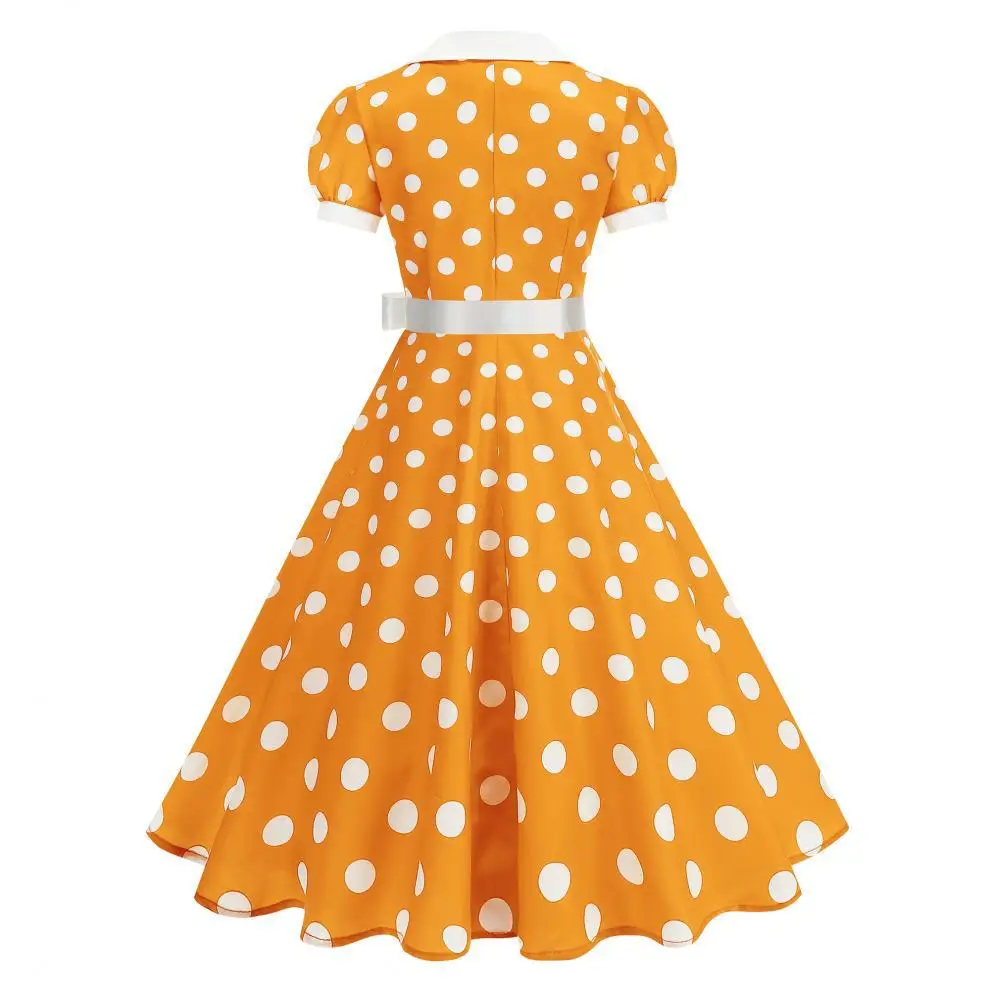 빈티지 물방울 무늬 여름 원피스 여성 1950년대 60 - Women'S Fashion In The 1950S 리뷰 및 가격
