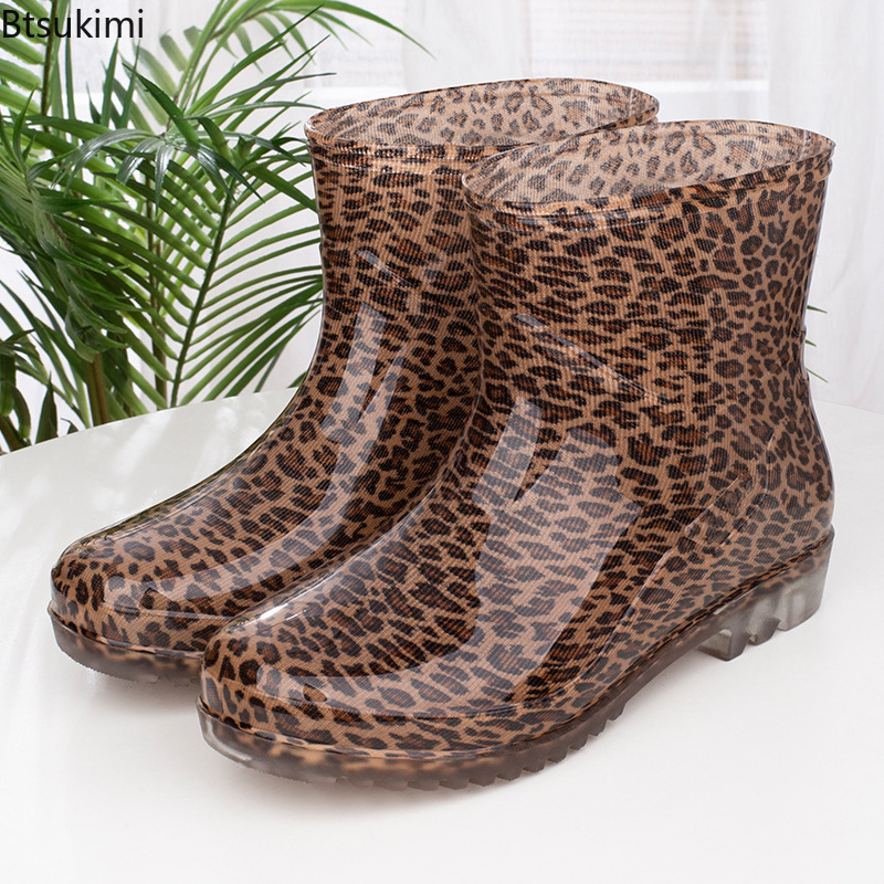 패션 여성 방수 레인 부츠 따뜻한 양털 안감 미끄럼 방 - Women'S Fashion Rain Boots 리뷰 및 가격