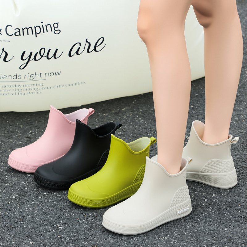새로운 방수 낚시 레인부츠 여성 여름 경량 미끄럼 방지 - Women'S Fashion Rain Boots 리뷰 및 가격