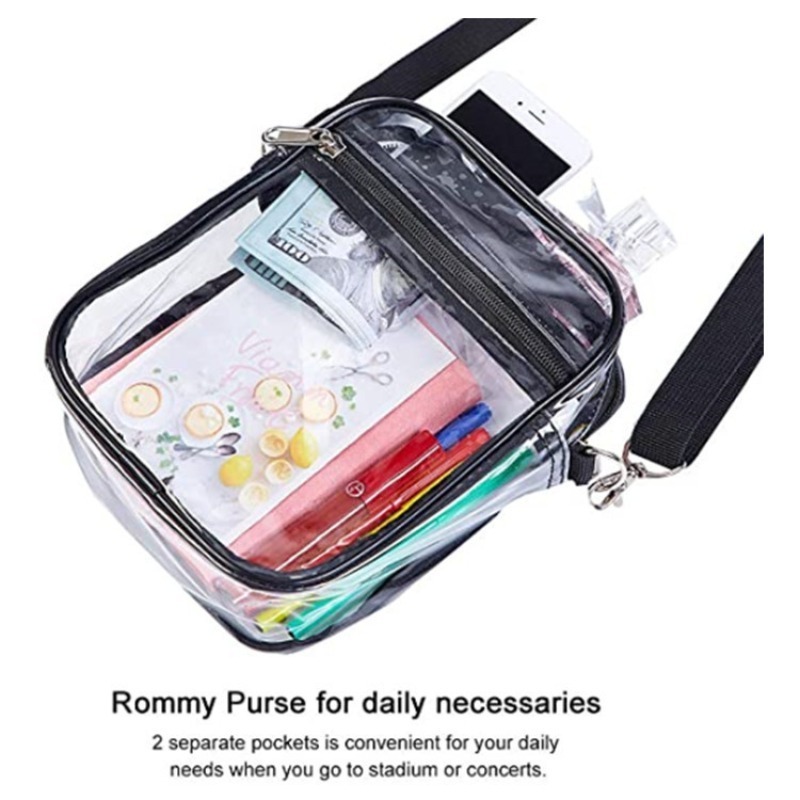 1-10개 여성용 투명 크로스바디 백, 지퍼와 조절 가 - Crossbody Bag Women 리뷰 및 가격