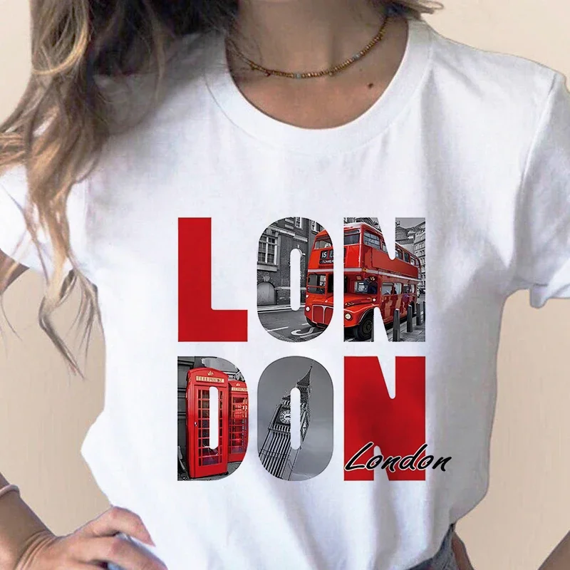 패션 시티 프린트 티셔츠 파리 런던 뉴욕 도쿄 그래픽  - Women'S Fashion London 리뷰 및 가격