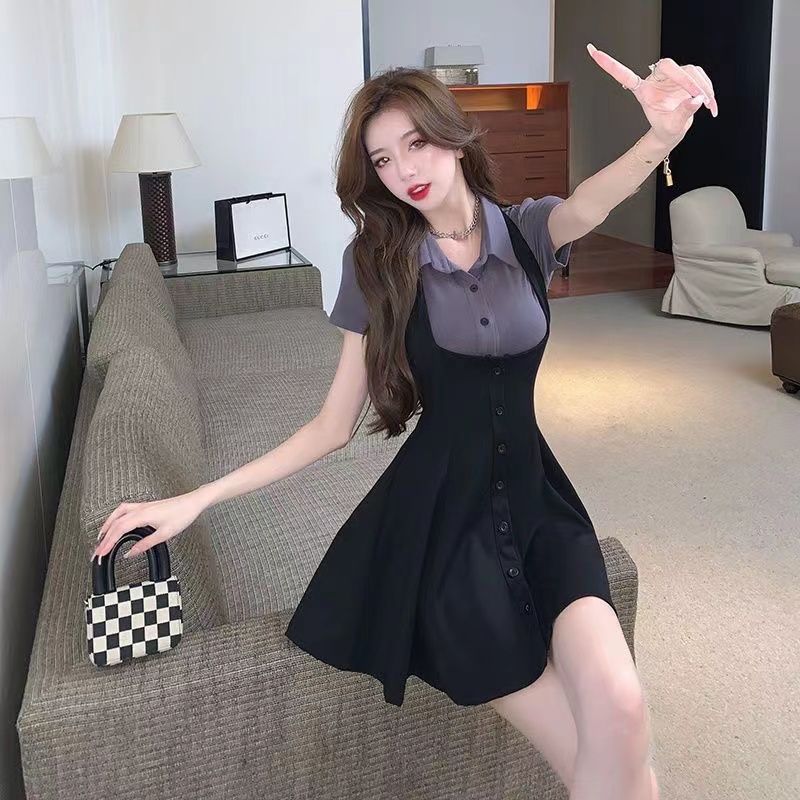 Pure Desire 홍콩 스타일 페이크 투피스 피나포 - Women'S Fashion Petite 리뷰 및 가격