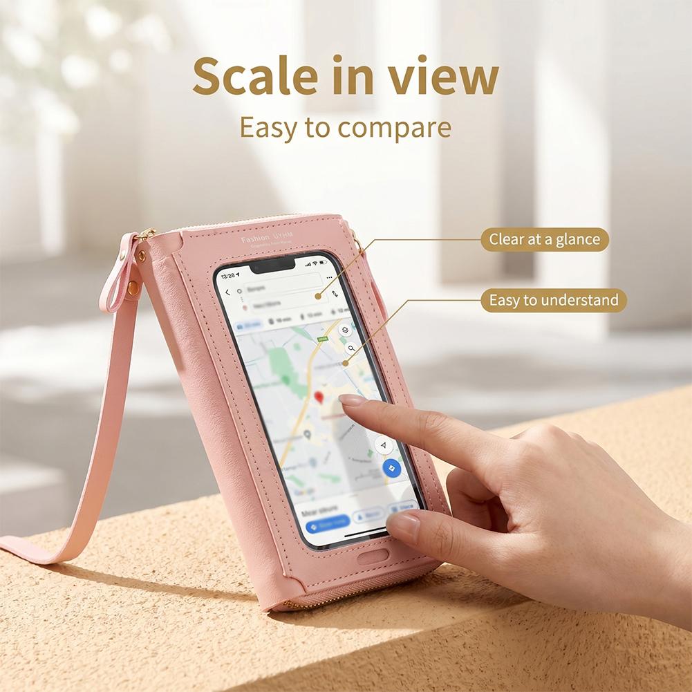 여성 가방 부드러운 가죽 지갑 터치스크린 휴대폰 지갑  - Crossbody Bag Women 리뷰 및 가격
