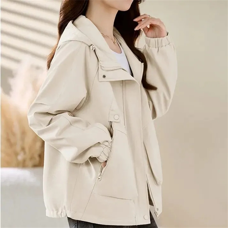 2025 봄 가을 신상 여성용 숏 헤미지 재킷 캐주얼  - Women'S Fashion Petite 리뷰 및 가격